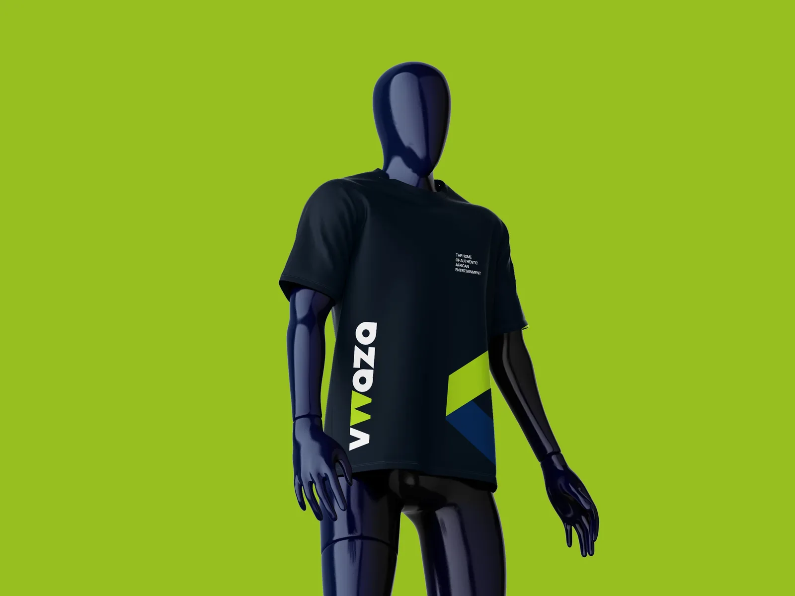 Vwaza Black T-Shirt